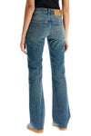 MM6 Maison Margiela low-waisted flared jeans