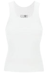 MM6 Maison Margiela tank top with numeric logo