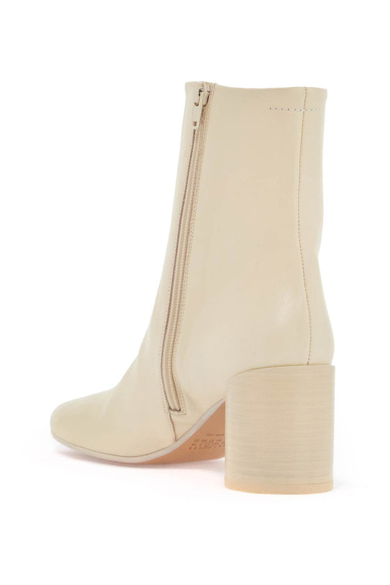 MM6 Maison Margiela leather ankle boots