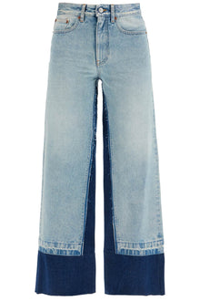  MM6 Maison Margiela flared color-block jeans