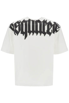  Dsquared2 loose logo print t-shirt with