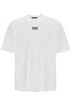 Dsquared2 white cotton t-shirt with dsq2 logo