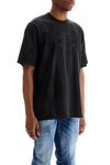 Dsquared2 dark grey cotton t-shirt with logo print