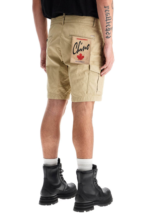 Dsquared2 sexy cargo bermuda shorts for