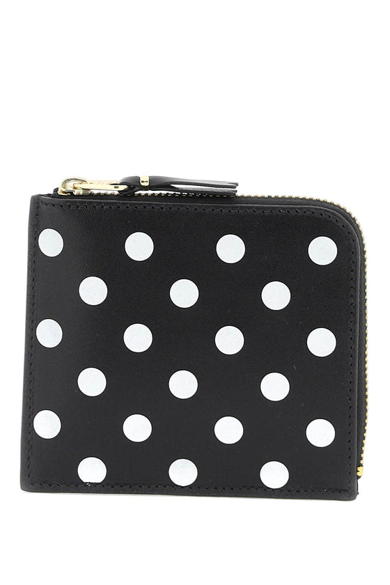 Comme Des Garcons Wallet polka dots wallet