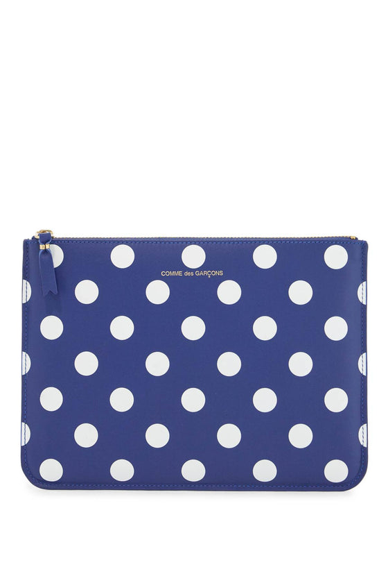 Comme Des Garcons Wallet polka dots pouch