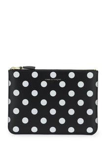  Comme Des Garcons Wallet polka dots pouch