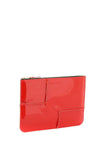 Comme Des Garcons Wallet glossy patent leather