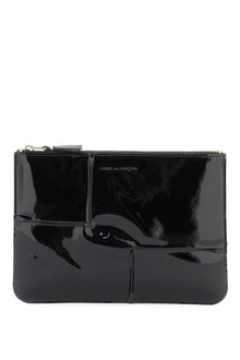  Comme Des Garcons Wallet glossy patent leather