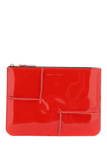  Comme Des Garcons Wallet glossy patent leather