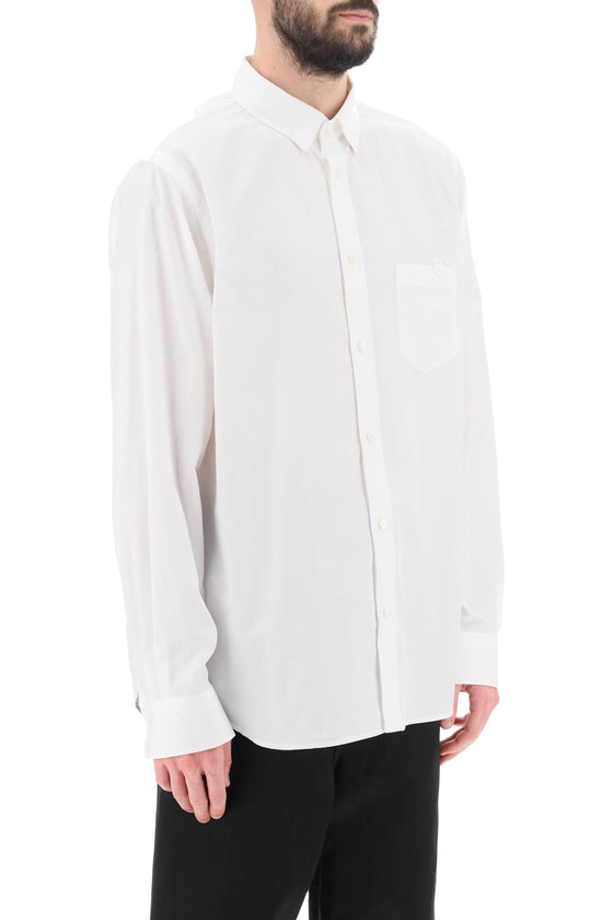 Sacai thomas mason cotton poplin shirt