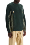 Sacai layered effect pullover