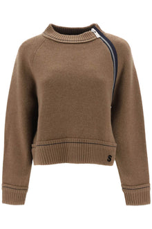  Sacai cashmere cotton sweater