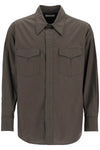 Lemaire western shirt with snap buttons