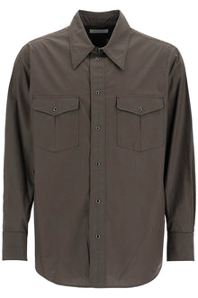  Lemaire western shirt with snap buttons