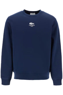  Lacoste classic fit crewneck sweatshirt