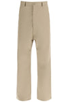 MM6 Maison Margiela loose straight leg pants with a