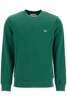  Lacoste classic fit crewneck sweatshirt