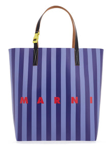  Marni striped tribeca tote bag