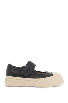  Marni pablo mary jane nappa leather sneakers