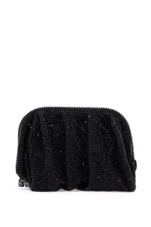  Benedetta Bruzziches compact bag venus la petite in black rhinestones