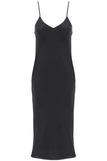  Norma Kamali midi crêpe slip dress