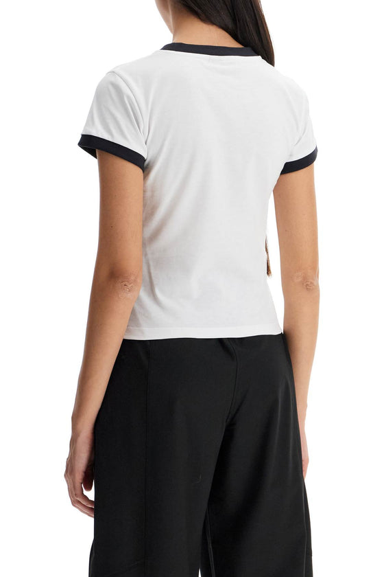 Ganni basic printed t-shirt with design