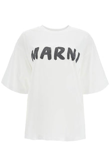  Marni oversized logo t