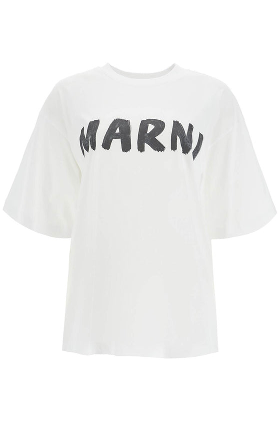 Marni oversized logo t