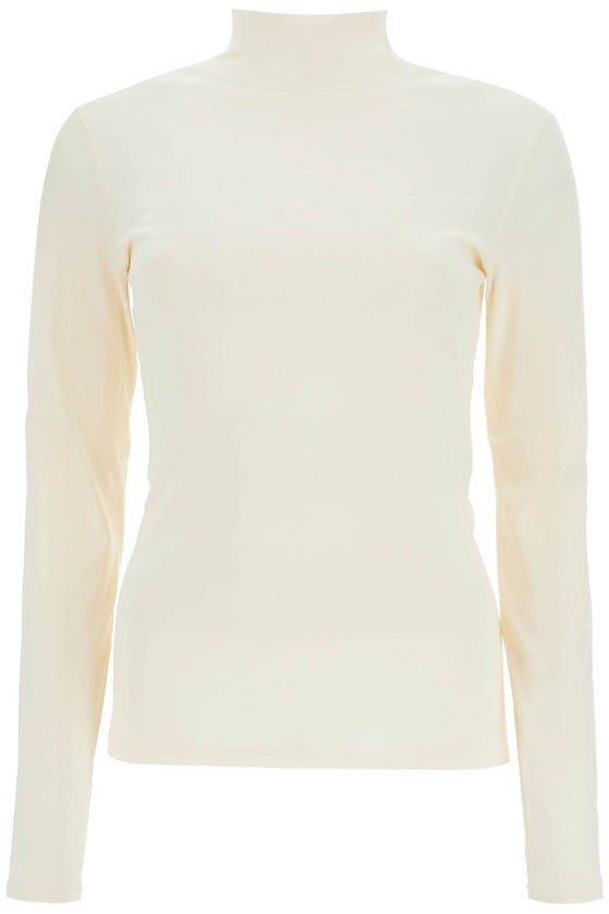 Lemaire lightweight jersey top with turtle neck