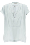 Lemaire blouse with draped neckline and