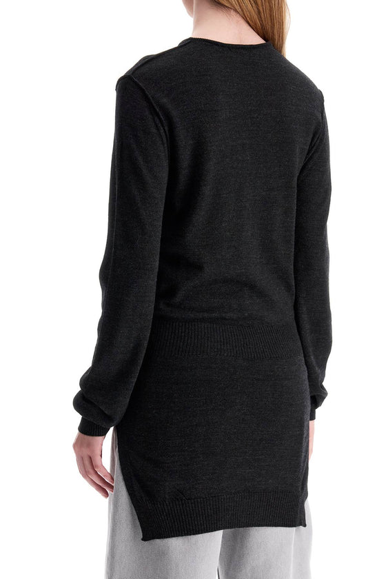 Lemaire knit sweater with tieable