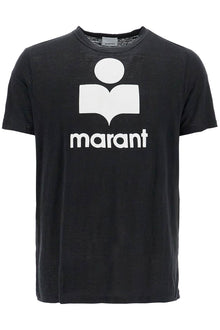  Marant karman linen logo t-shirt