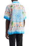 Casablanca short-sleeved silk shirt