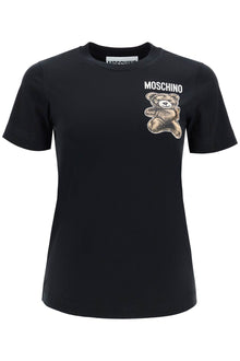  moschino teddy bear print t