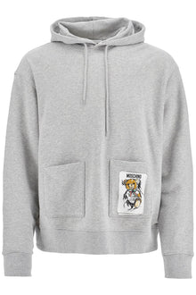  Moschino hooded teddy bear sweatshirt