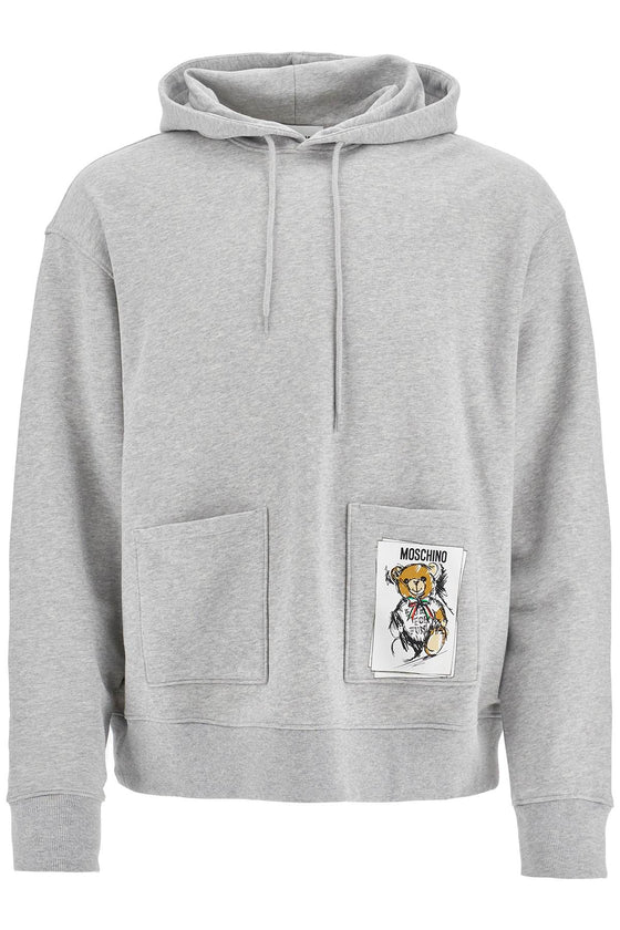 Moschino hooded teddy bear sweatshirt