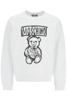  Moschino teddy bear print sweatshirt