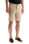 Vilebrequin ponche shorts in tencel gabardine