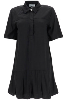  Ganni 'viscose mini dress with