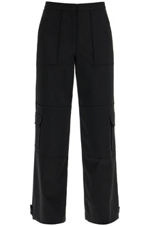  Ganni twill cargo pants in italian