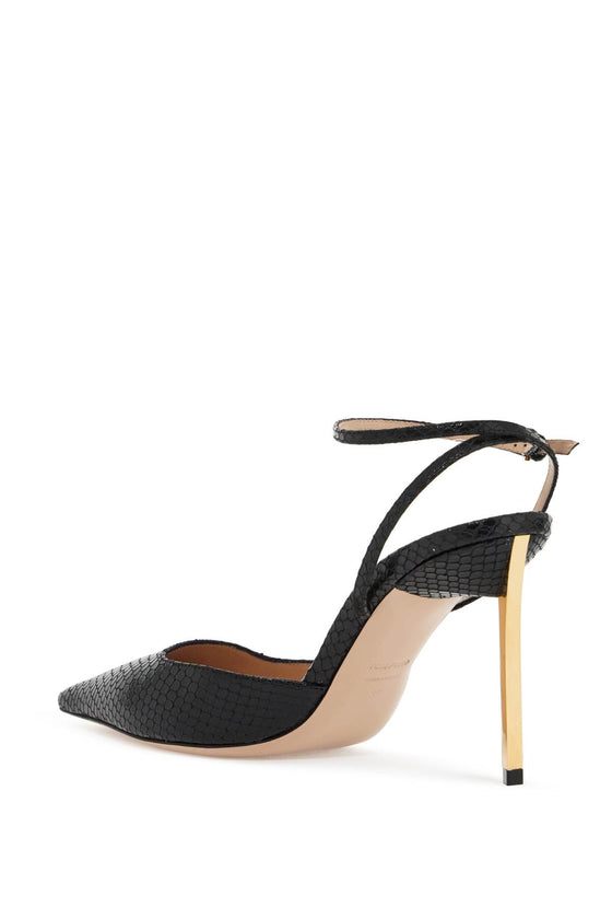 Tom Ford cocco print slingback dã©col