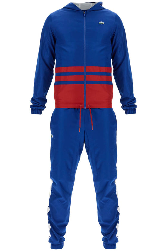 Lacoste hooded sports tracksuit