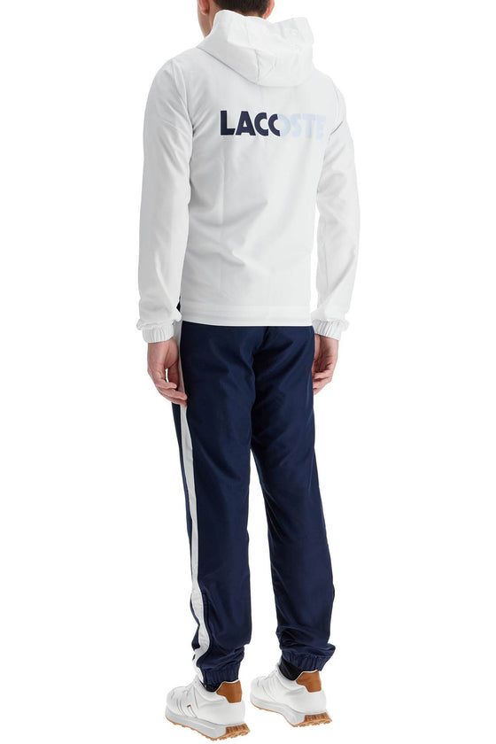 Lacoste hooded sports tracksuit