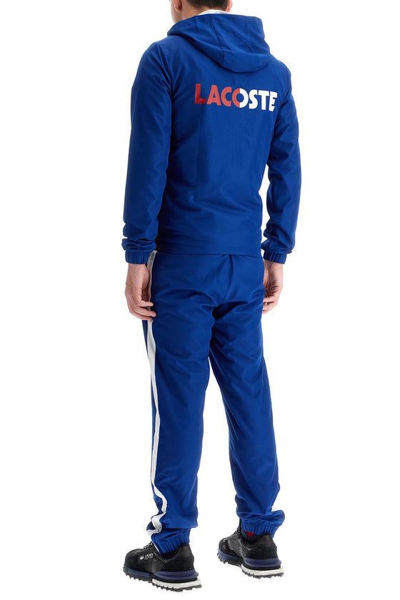 Lacoste hooded sports tracksuit