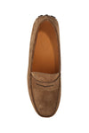 Tod'S light walnut leather driving moccasin