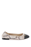 Tod'S snake-printed leather ballet flats