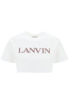 Lanvin curb logo cropped t-shirt